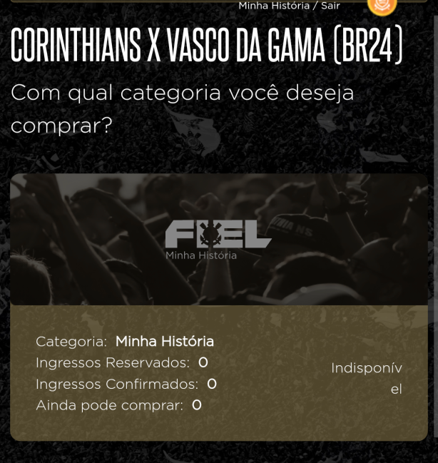 fiel ot�rio torcedor - sempre indispon�vel