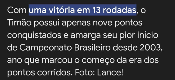 Poder�amos estar no G4 tranquilamente
