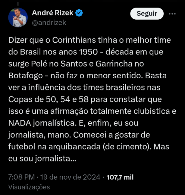 Uma resposta ao jornaleiro Andr� Rizek