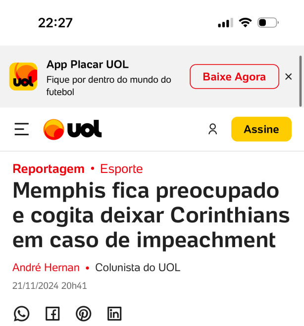 A imprensa fazendo o que pode�