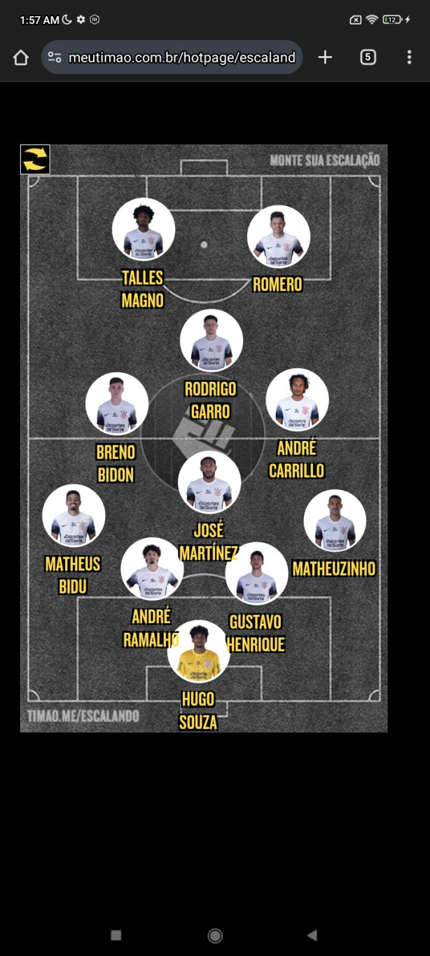 Poss�vel escala��o contra o Vasco