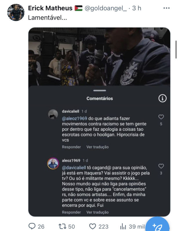 Essa vergonha eu n�o passei (Al� da gavi�es)