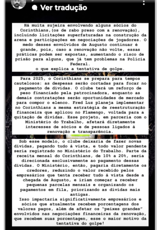 Conselheiros estamos de olho em voc�s a ReT n�o pode voltar
