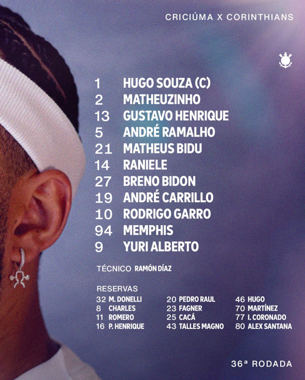 Corinthians escalado