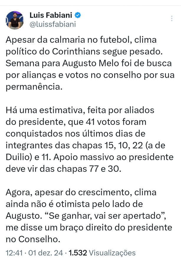 Noticia de agora sobre a vota��o para o afastamento do Augusto Melo