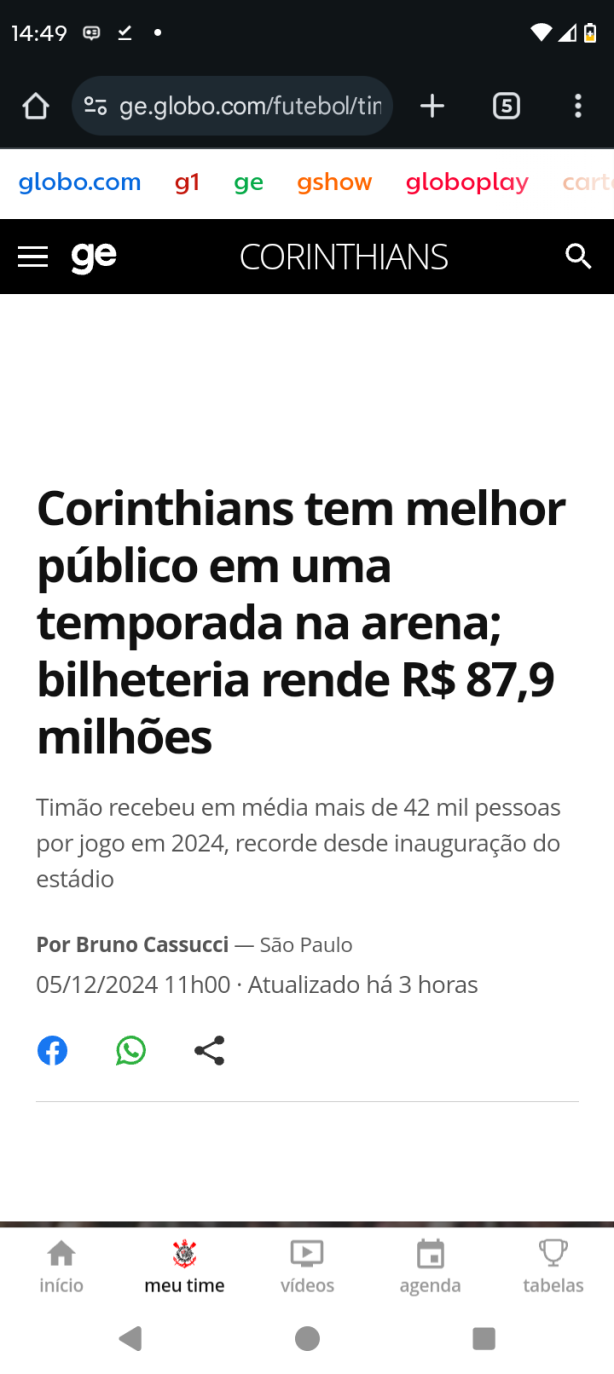 Quase 100 milh�es de renda