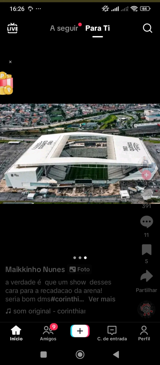 Quita��o da Arena...