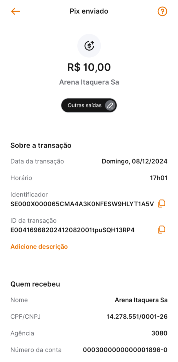10z�o pelo primeiro gol.