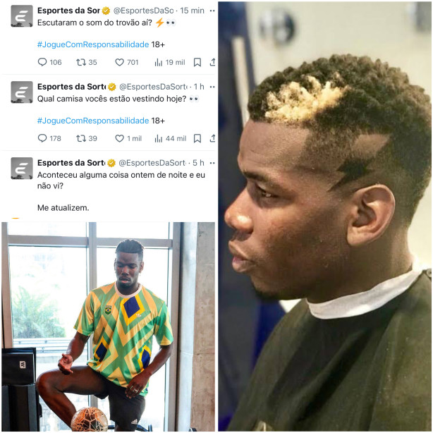 Eita, t� acontecendo! (Pogba)