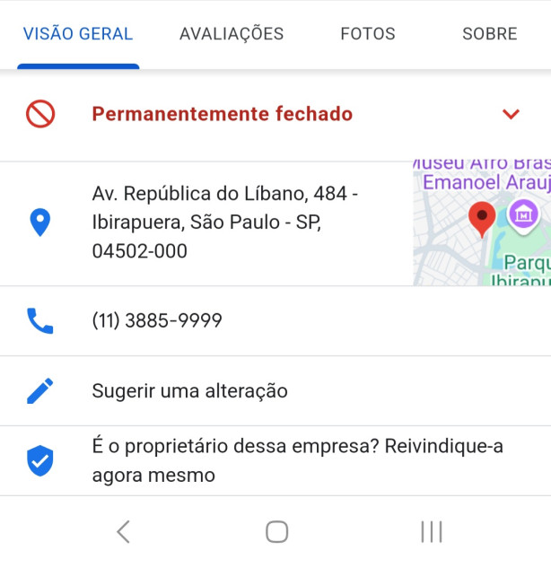 Vejam que interessante a mensagem do Google...
