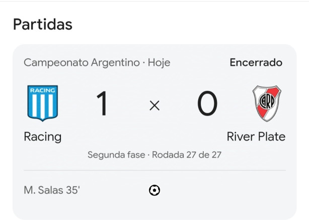 River ou Boca J�nior