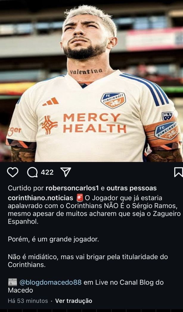 Bem vindo Luciano Acosta