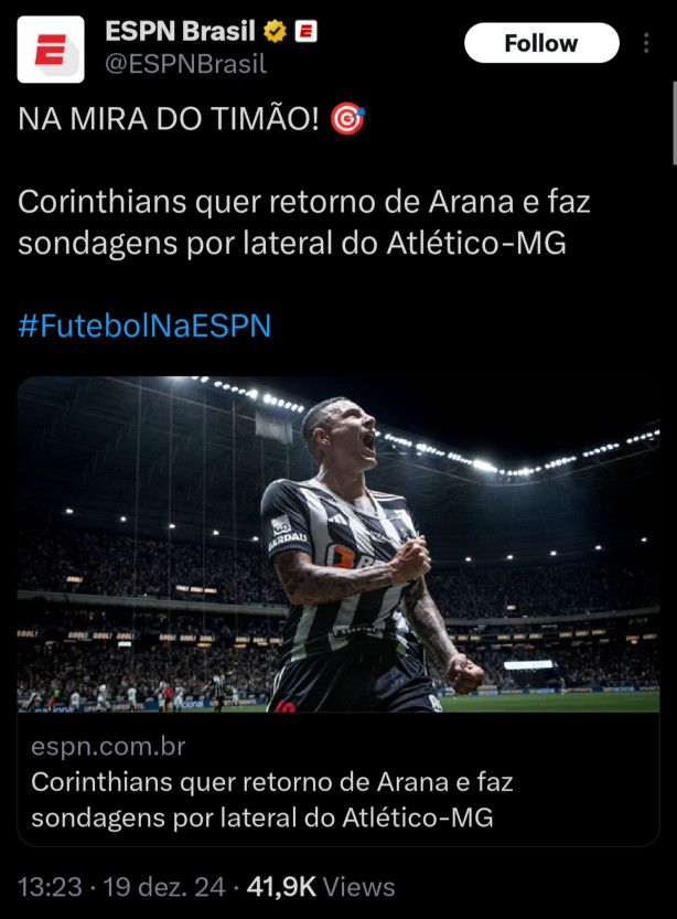 Arana no Corinthians