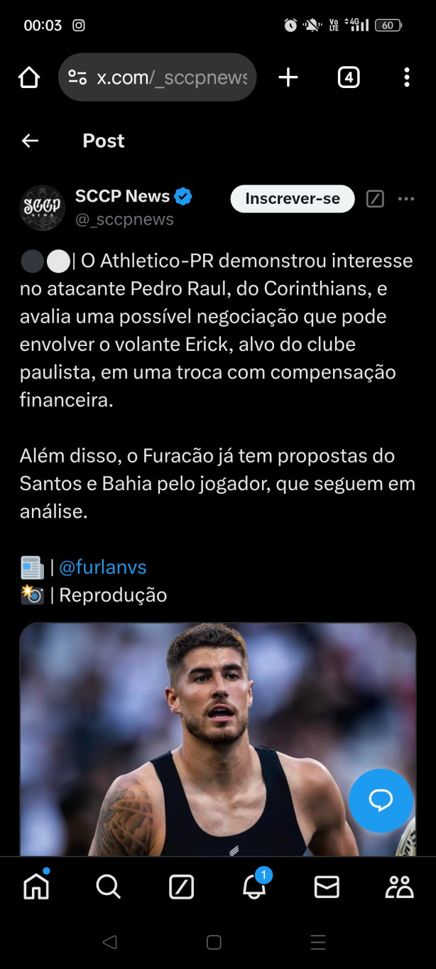 Athletico quer Pedro Raul