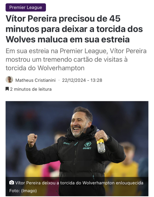 Meu vepesinho est� na Inglaterra?