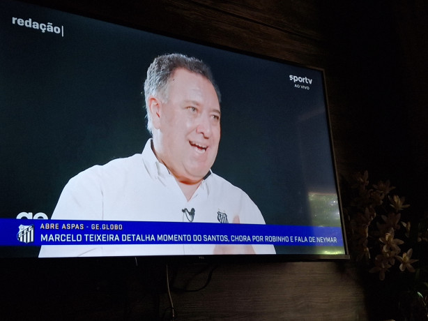 Presidente chorando...