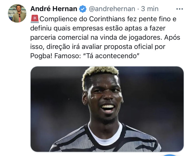 T� acontecendo! (Pogba)