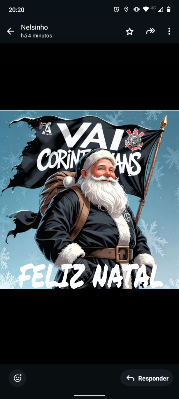 feliz natal fiel torcida