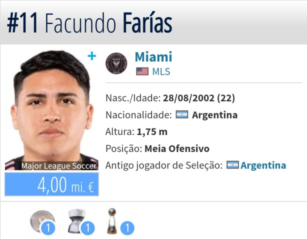�tima contrata��o Facudo farias