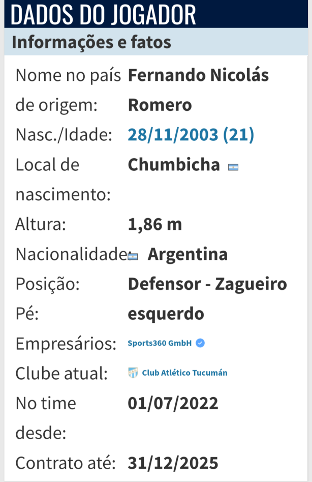 Zagueiro canhoto