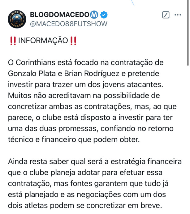 Gonzalo planta e Brayan Rodrigues
