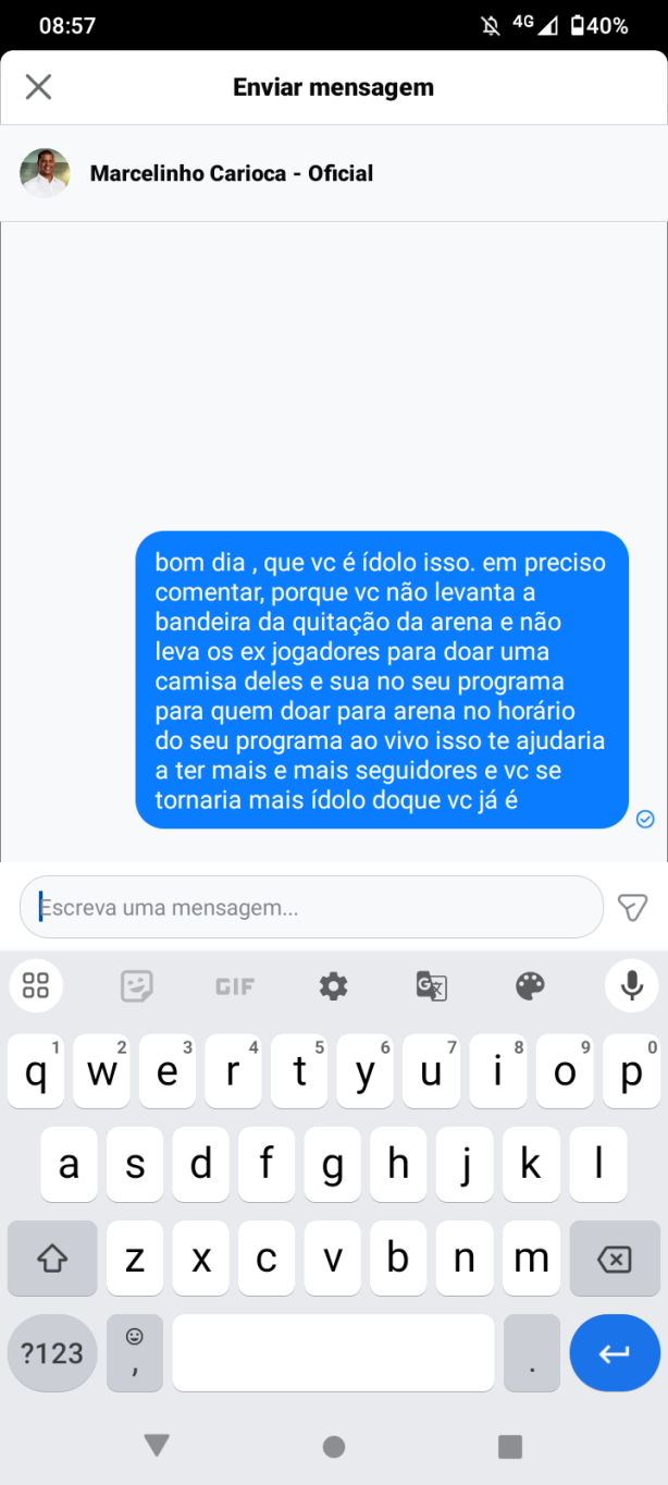 Vaquinha da Arena
