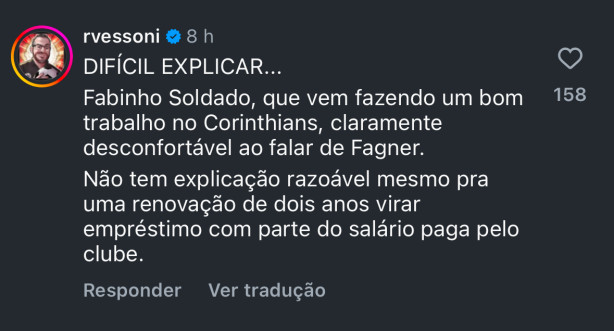 vessoni o mauro c�zar �corintiano�