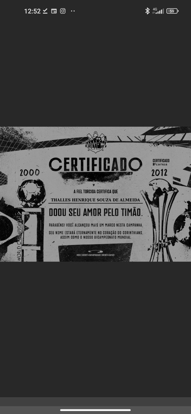 A minha parcela t� paga.