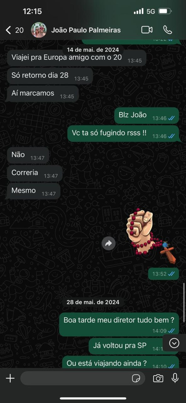 Empres�rio do menino se manifestou