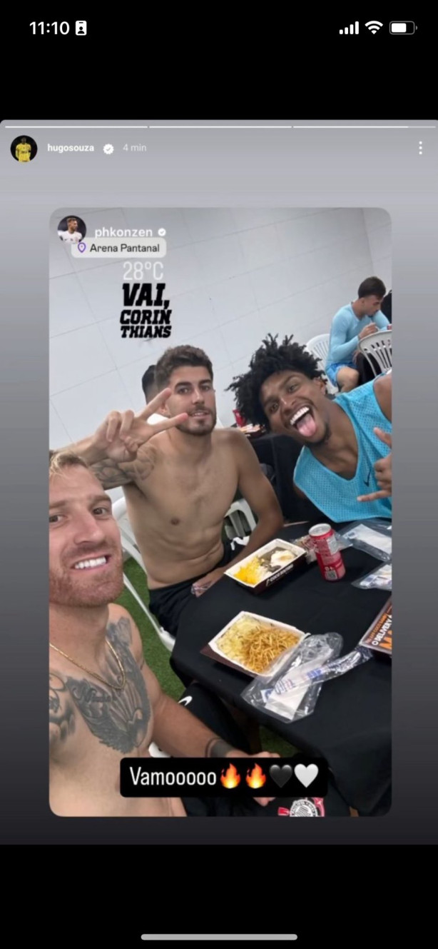 45 mil no coco bambu - Alimenta��o dos jogadores
