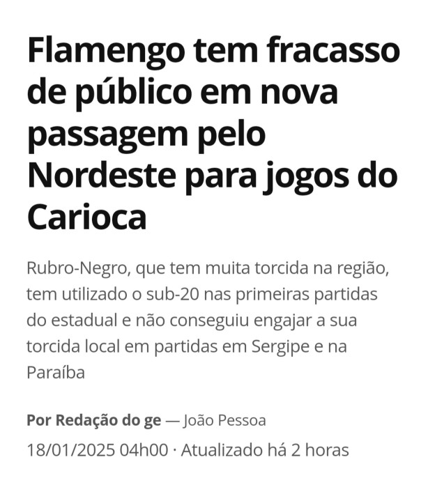 Flamentira fez 2 jogos para pouco mais de 3 mil torcedores.