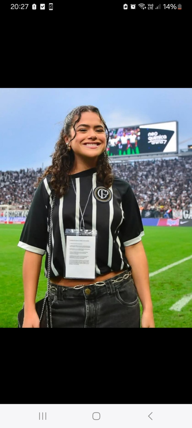 Presen�a ilustre na Neoquimica Arena.