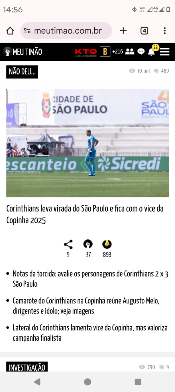 Quero fazer uma pergunta.