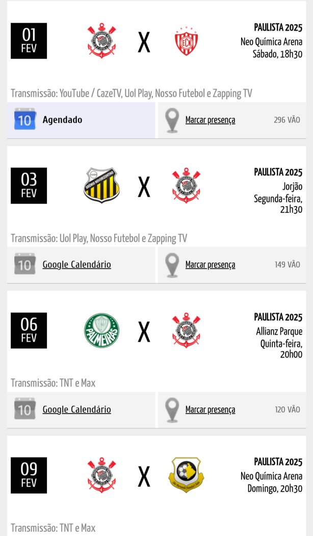 Bizarrice: 4 jogos em 9 dias