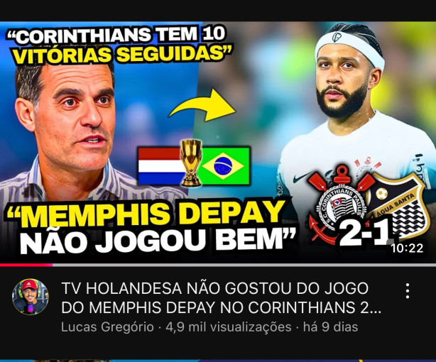 MEMPHIS - Se n�o melhorar seu n�vel, n�o vai voltar ser convocado t�o cedo! Cr�tica construtiva!
