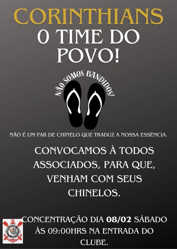 Movimento de associados do clube
