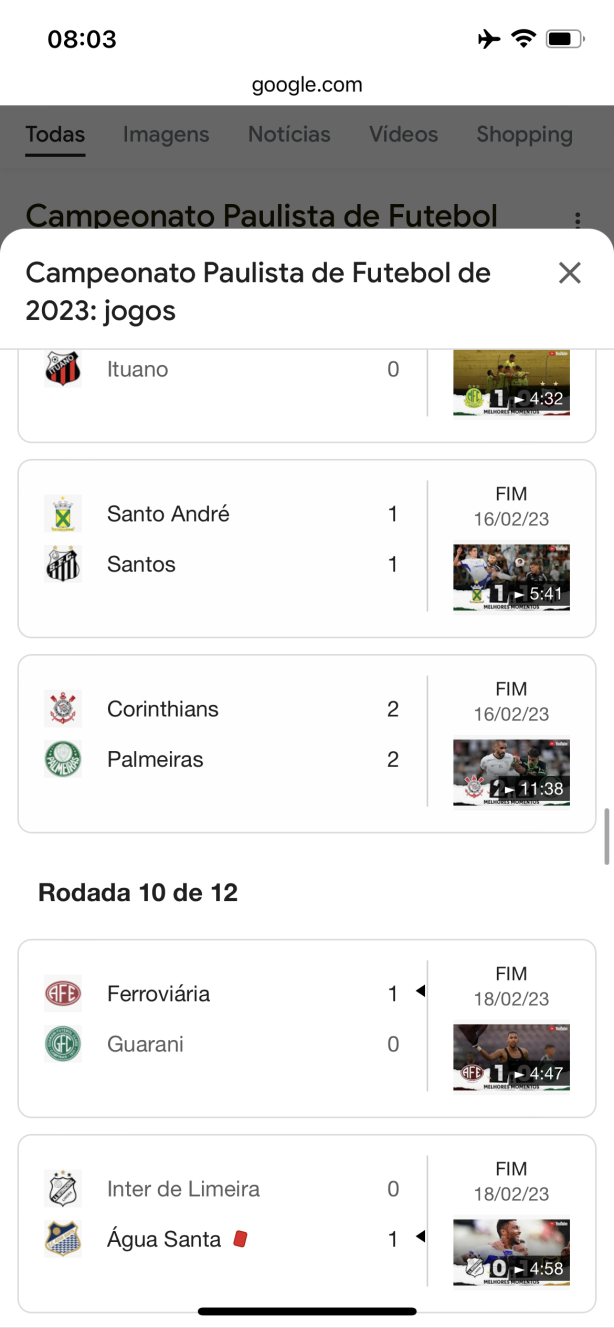 J repararam que todo Paulista ns jogamos mais clssicos fora de casa