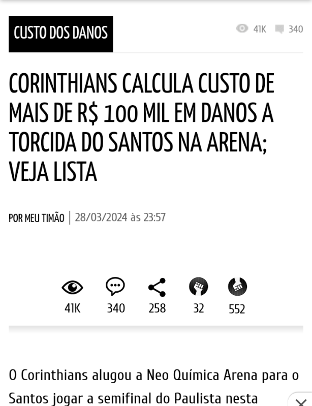No �ltimo jogo os torcedores do Santos quebraram acentos, vasos sanit�rios e fizeram provoca��es
