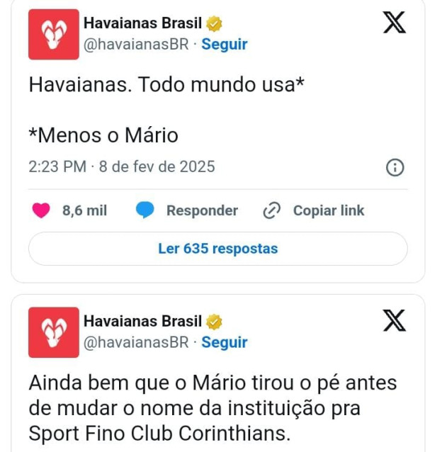 Havaianas destr�i e humilha M�rio Gobbi