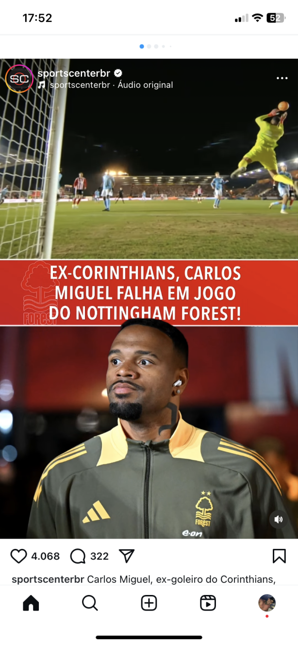Carlos Miguel falha