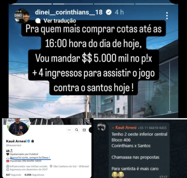 Porque n�o tem ingresso?