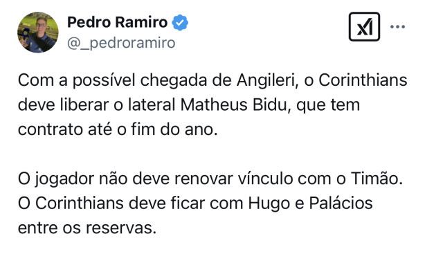 INFO Hugo e Palcios ficam, Bidu vai rodar!