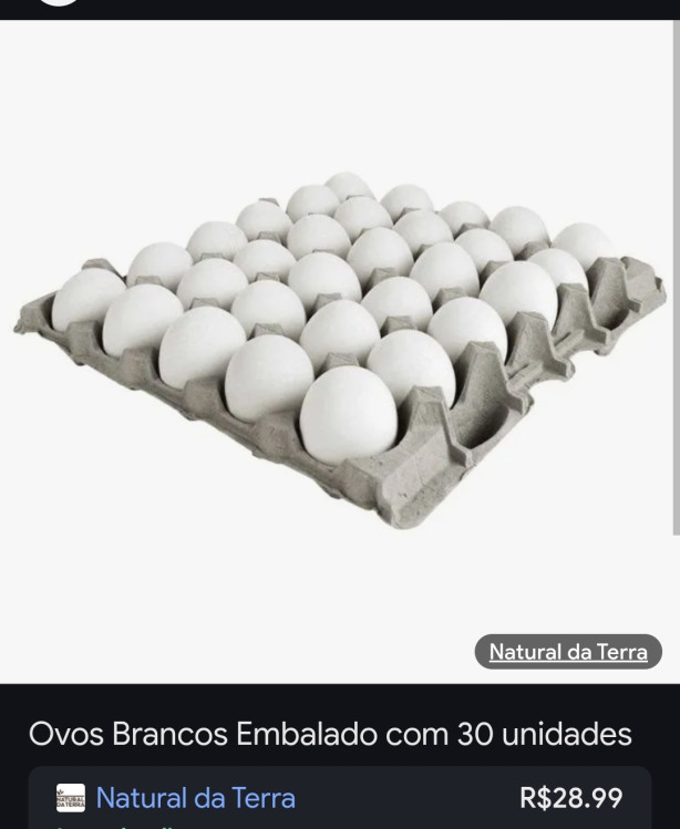 Ovos fresquinhos, ovos gra�dos