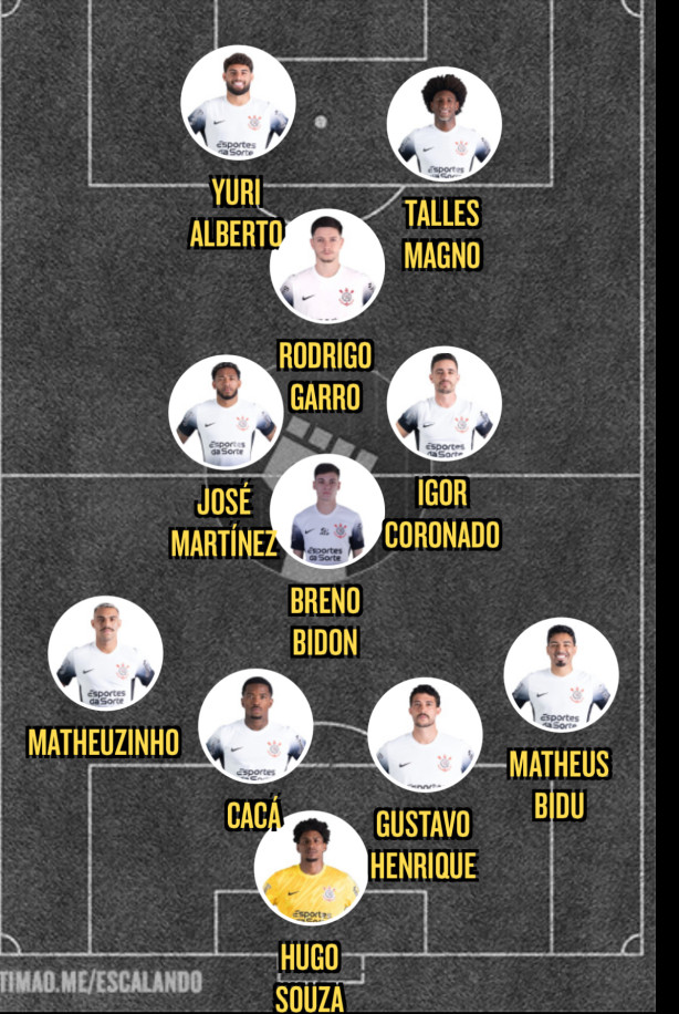 escala��o contra o mirassol