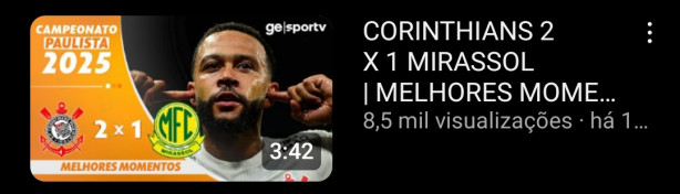 GE encontrou um gol para o Mirassol