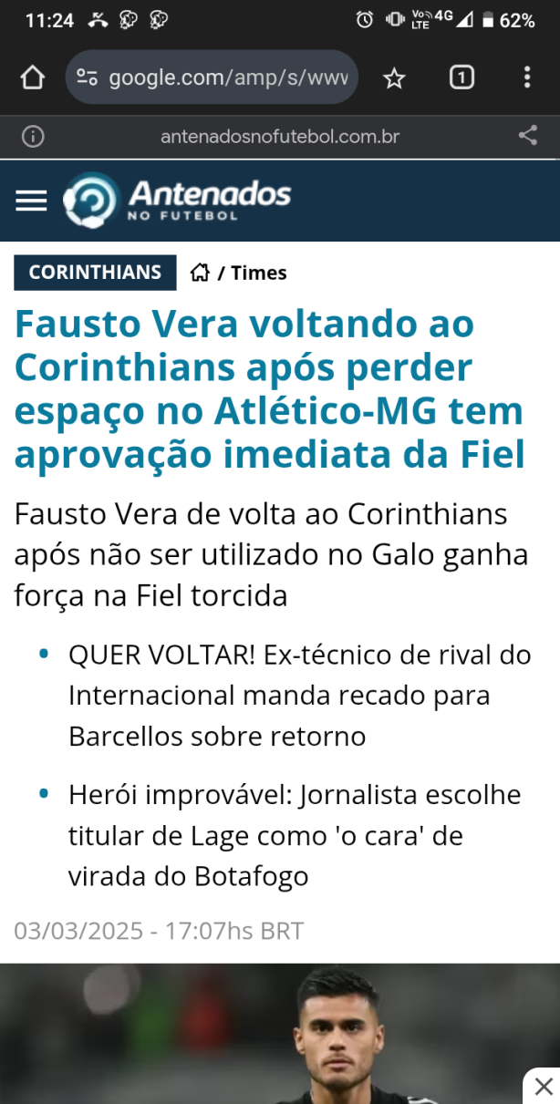 N�o quero ele no Tim&atilde;o .