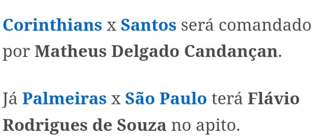 Arbitragem de Domingo contra o prantos definida!