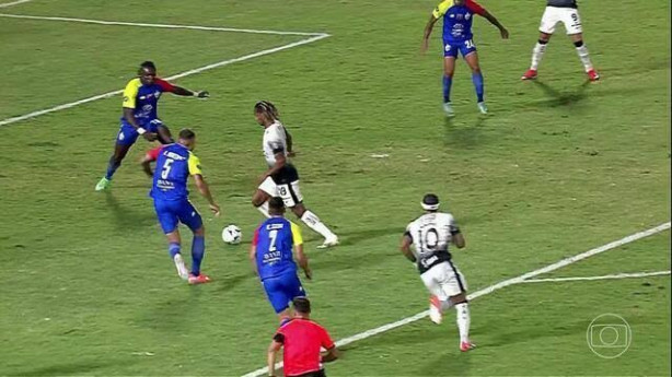 Muito medo de fazer gol!