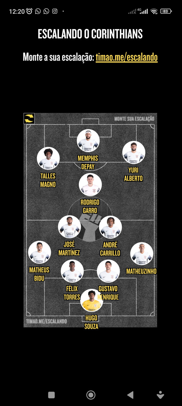 Esse � o time certo RAMON