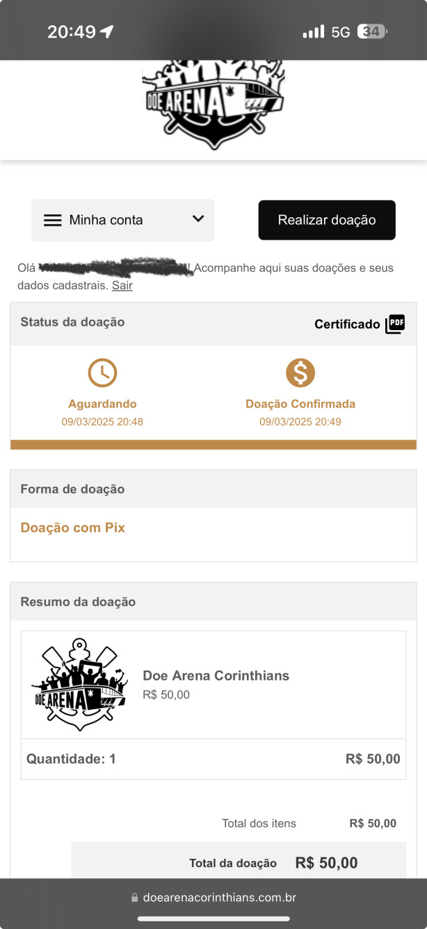 Promessa cumprida! 100 se for campe�o!